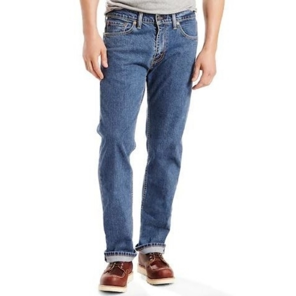 Levi 505 Jeans Mens medium wash size 36x32